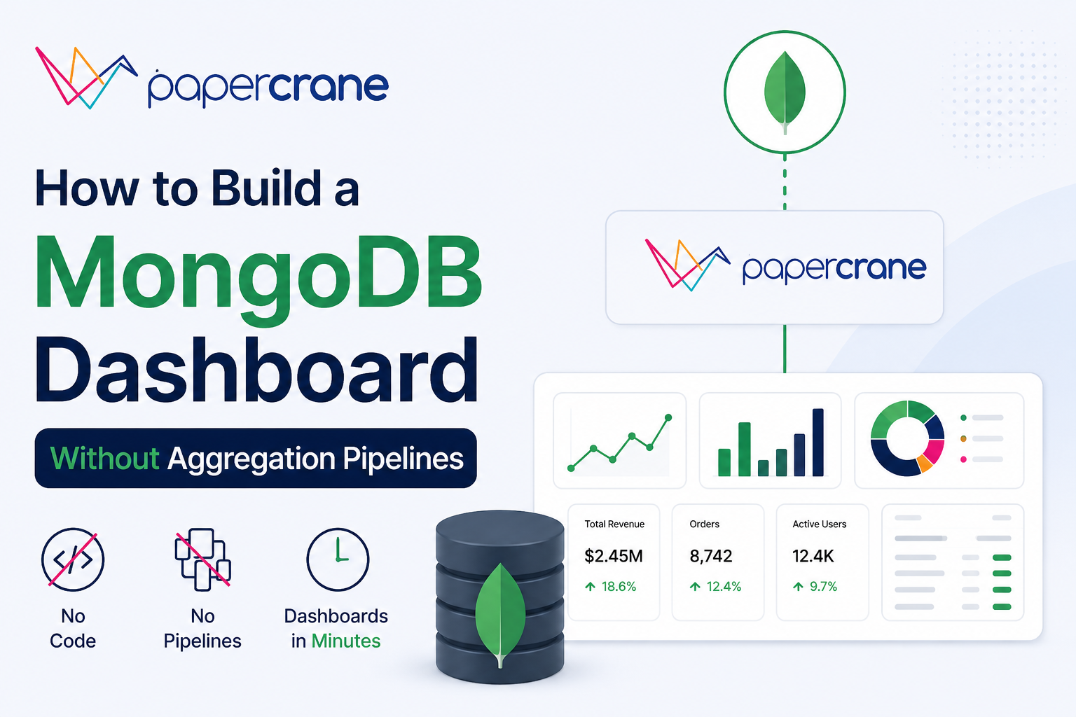 How to Build a MongoDB Dashboard Without Aggregation Pipelines
